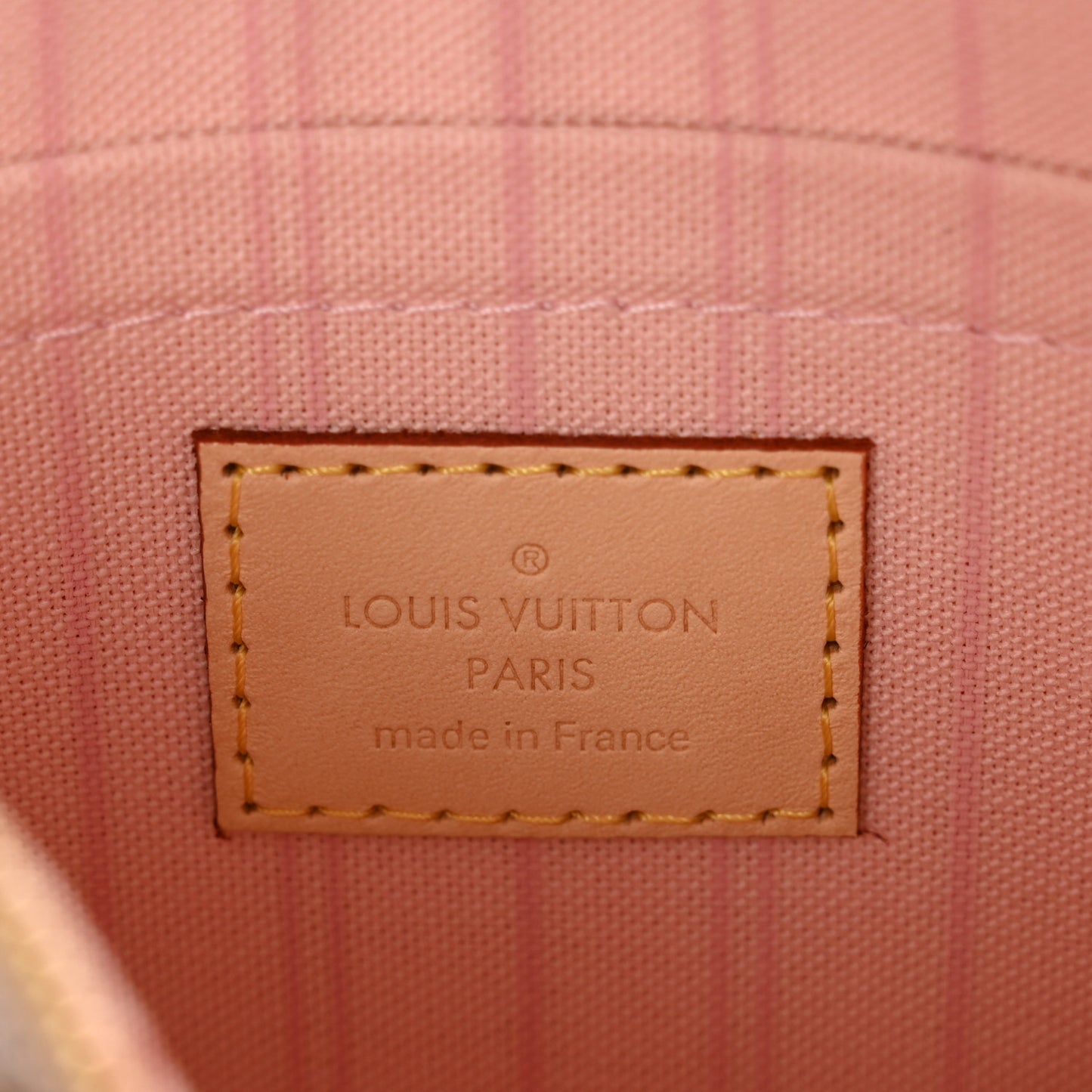Damier Azur Neverfull MM GM Pochette Rose Ballerine