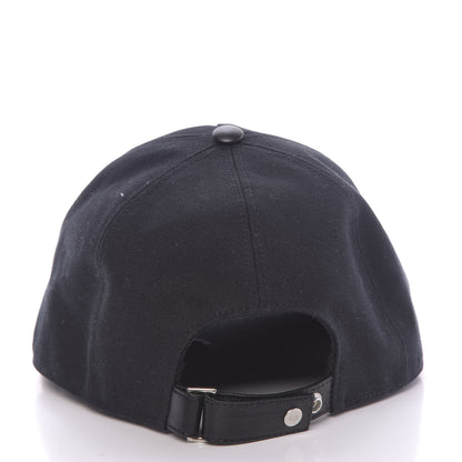 Christian Dior Cotton Embroided Baseball Cap L Black 4 of 7