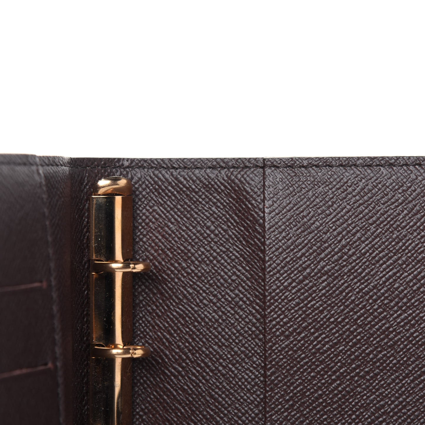 Damier Ebene Small Ring Agenda Cover