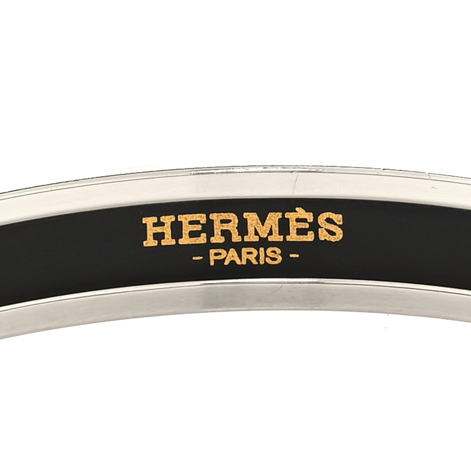 Hermes Enamel Printed Narrow Dans Un Jardin Anglais Bracelet 70 Arts And Crafts 4 of 5