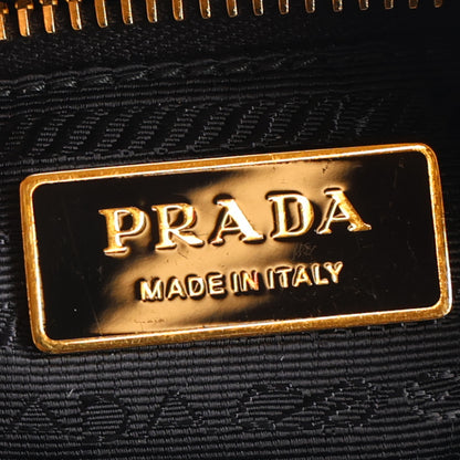 Prada Nappa Triangle Quilted Patchwork System Bag Bianco 6 of 11
