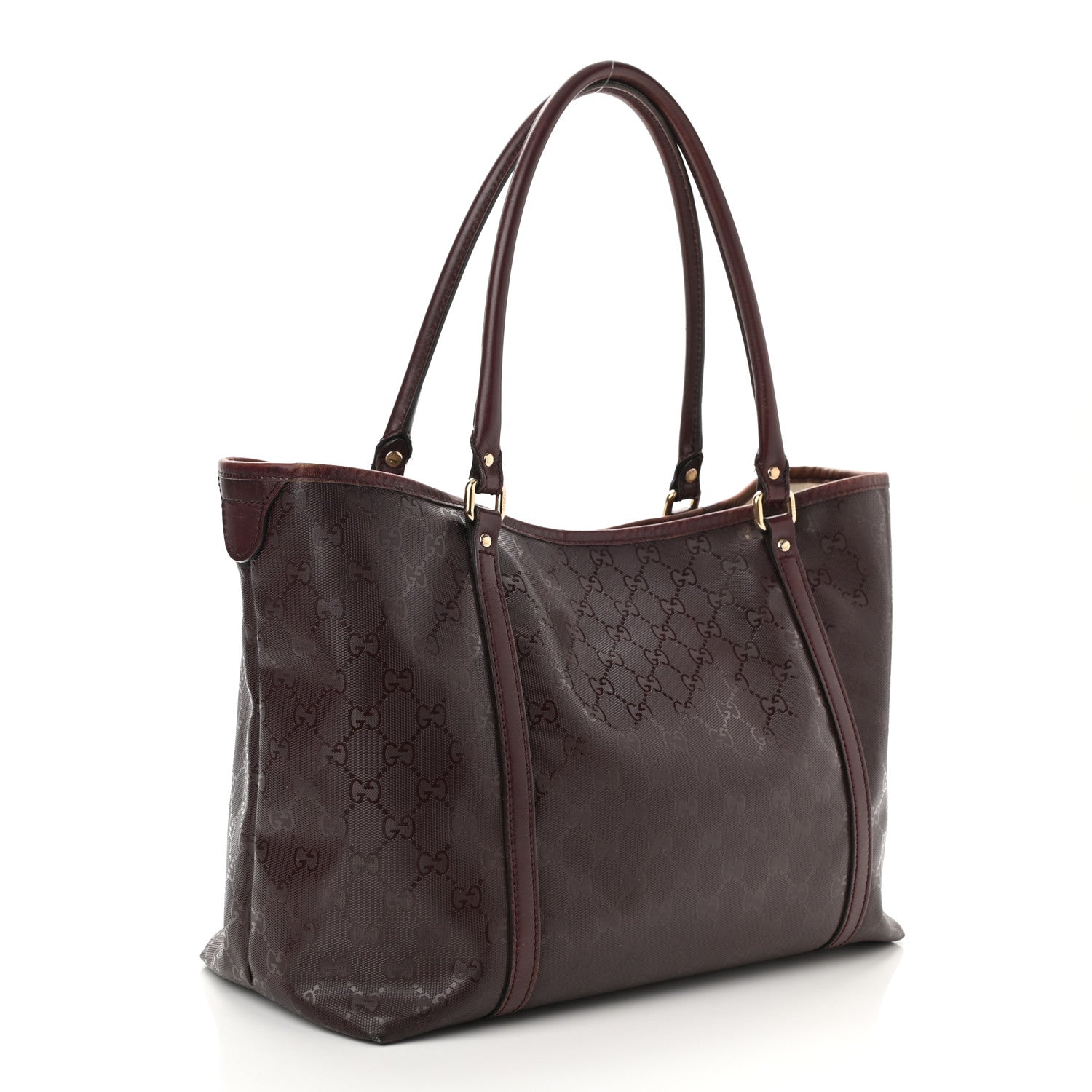 Gucci Imprime Monogram Medium Joy Tote Bag Bordeaux 3 of 14