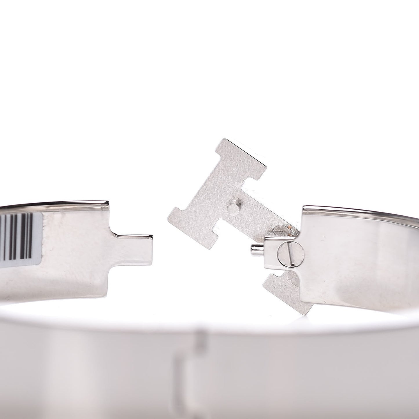 Enamel Narrow Clic Clac H Bracelet GM Parme
