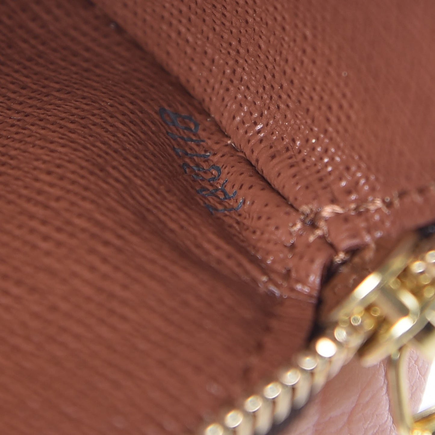 Monogram Round Coin Purse