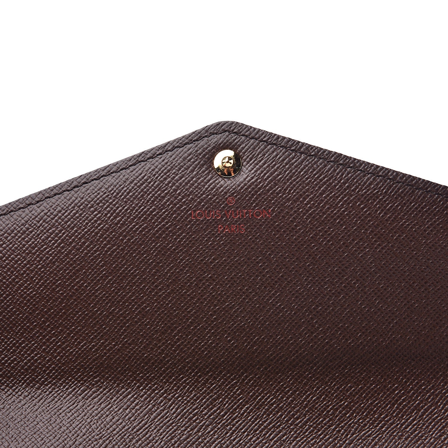 Louis Vuitton Damier Ebene Sarah Wallet NM 5 of 7