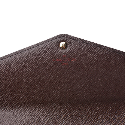 Louis Vuitton Damier Ebene Sarah Wallet NM 5 of 7