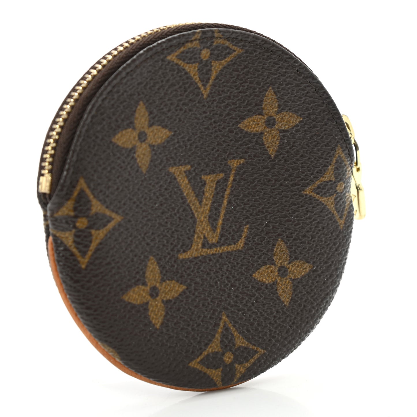 Monogram Round Coin Purse