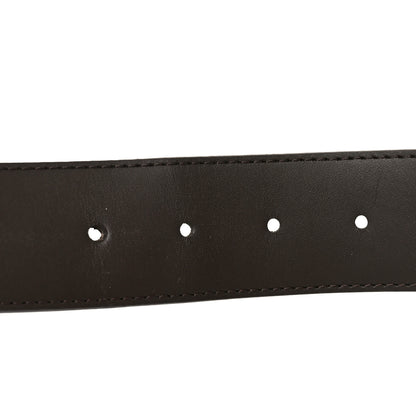 Louis Vuitton Monogram Calfskin 40mm LV Initiales Reversible Belt 95 38 Brown 3 of 4