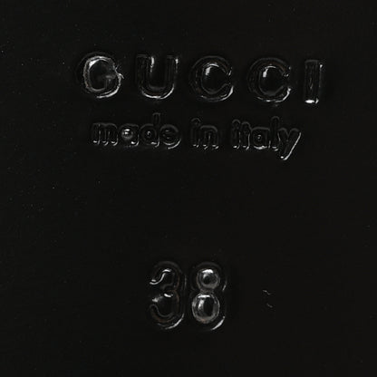 Gucci Calfskin GG Marmont Thong Sandals 38 Red 7 of 8