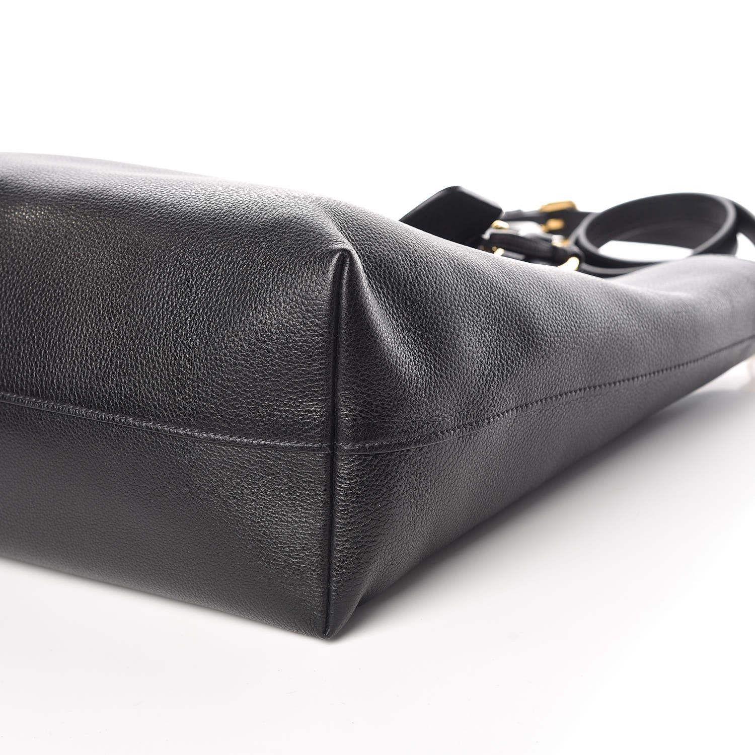 Prada Vitello Phenix Tote Black 6 of 10
