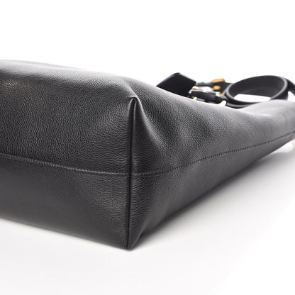Prada Vitello Phenix Tote Black 6 of 10