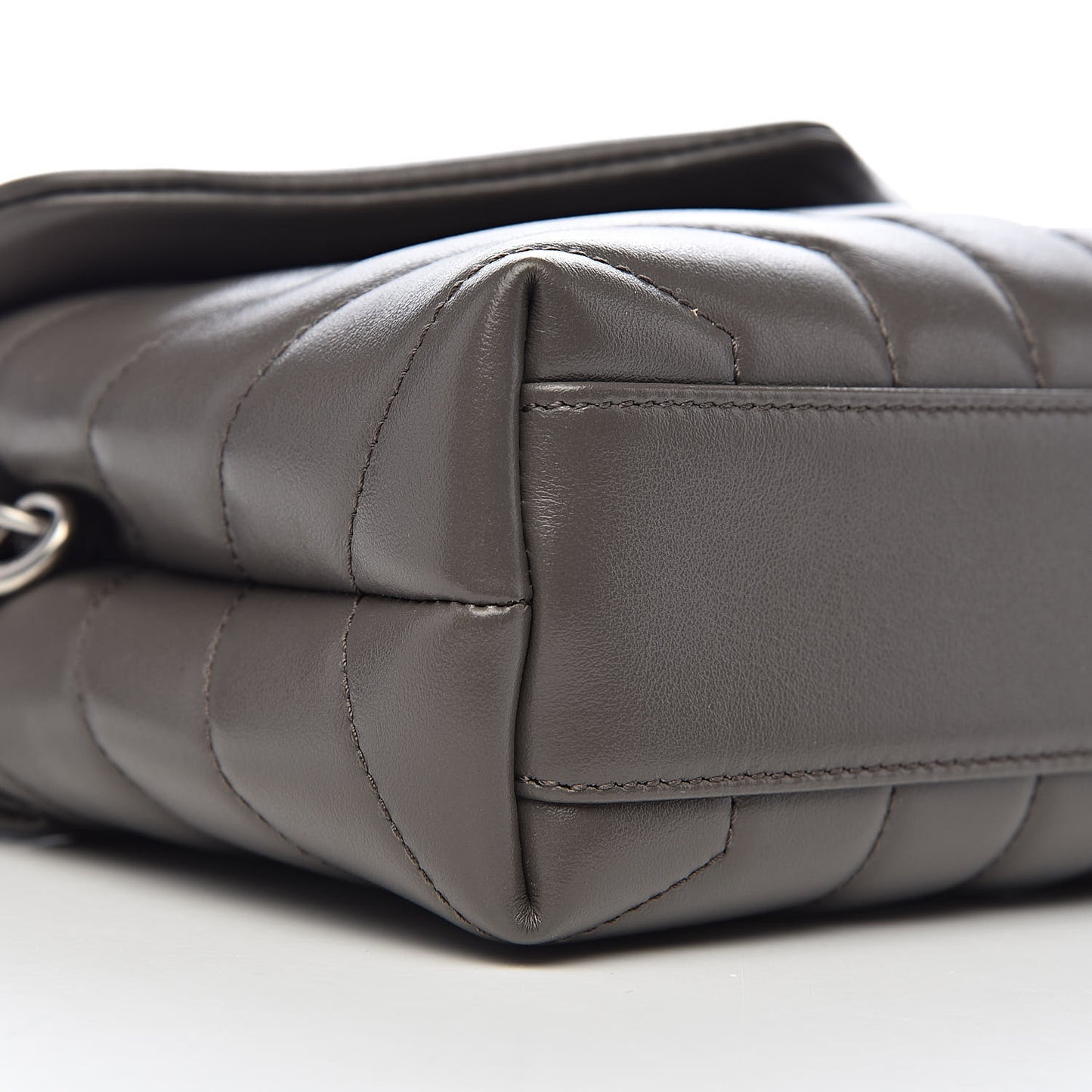 Calfskin Y Quilted Monogram Toy Loulou Crossbody Bag Earth