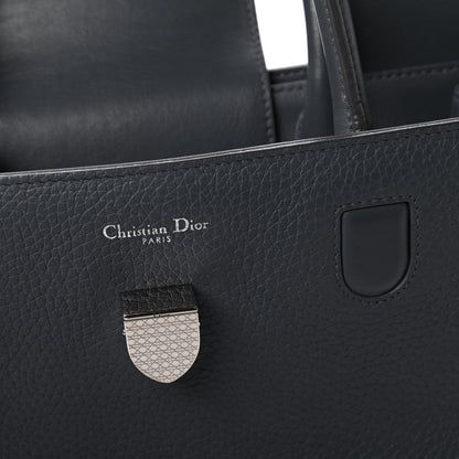 Christian Dior Grained Calfskin Medium Diorever Flap Grey 9 of 10