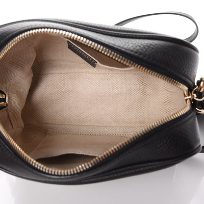 Gucci Pebbled Calfskin Small Soho Disco Bag Black 5 of 8