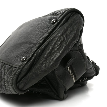 Chanel Distressed Lambskin Lady Braid Bowler Grey 10 of 10
