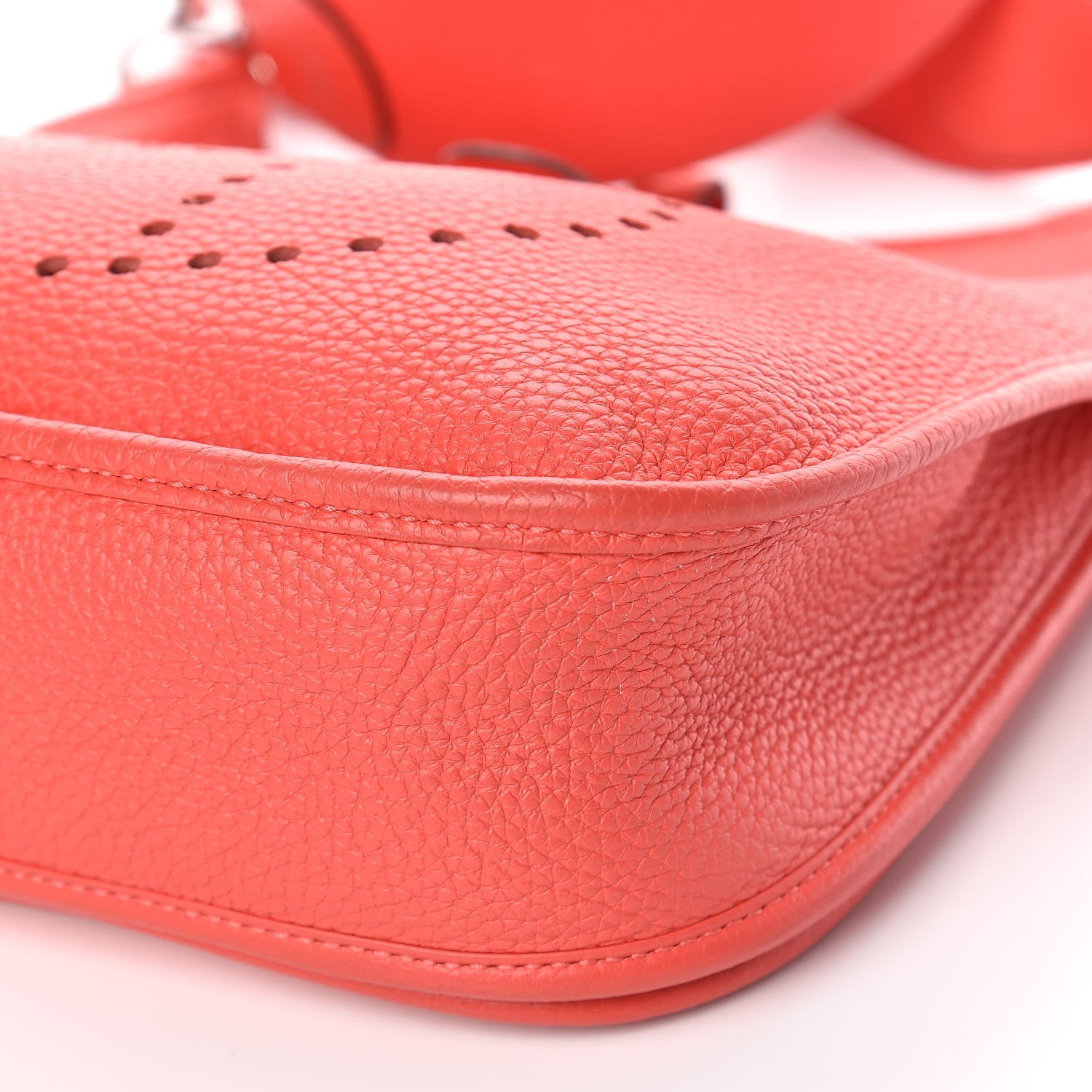 Hermes Taurillon Clemence Evelyne III PM Rose Jaipur 10 of 13