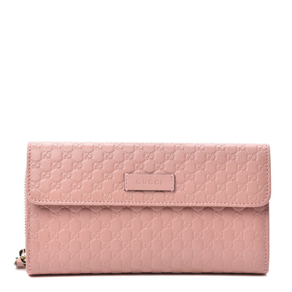 Gucci Soft Microguccissima Continental Zip Wallet Soft Pink 1 of 6