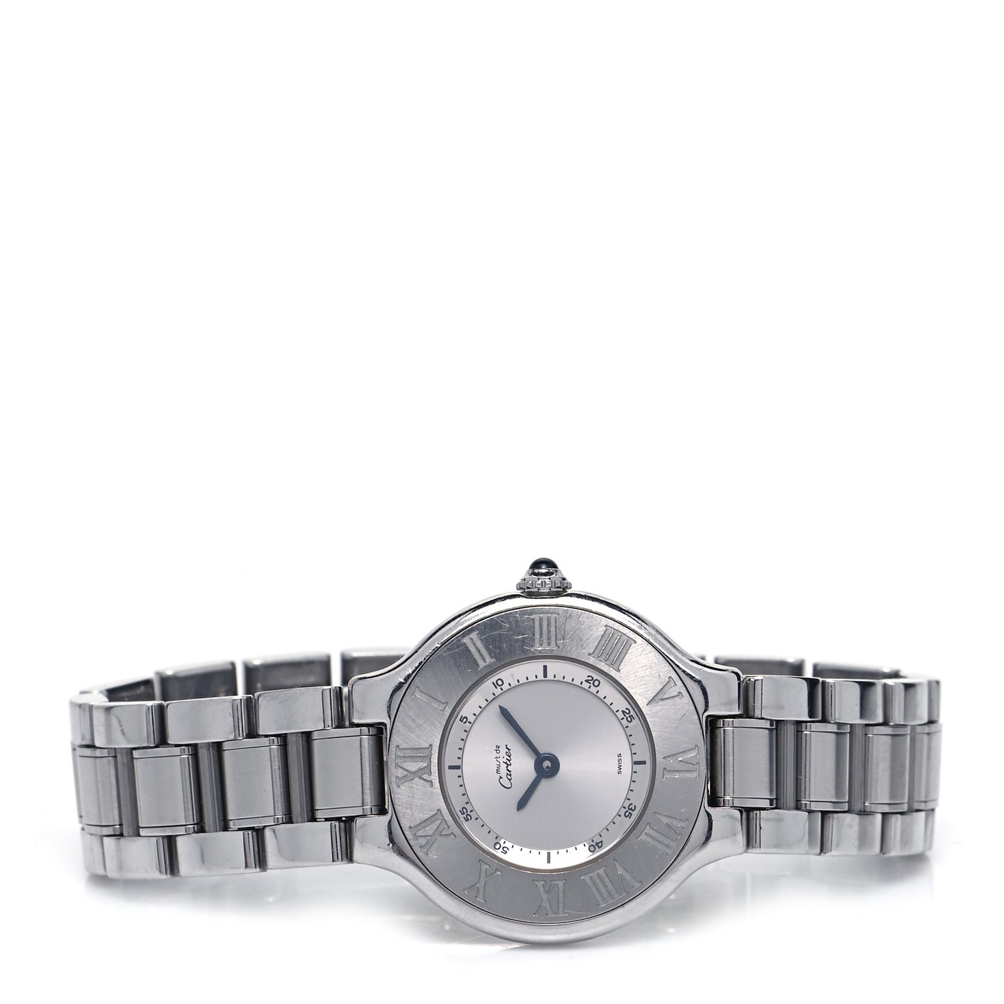 Stainless Steel 28mm Must De 21 Quartz Watch