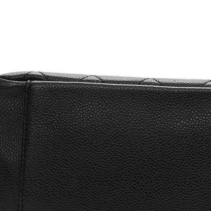 Chanel Caviar Quilted Grand Shopping Tote GST Black 10 of 12