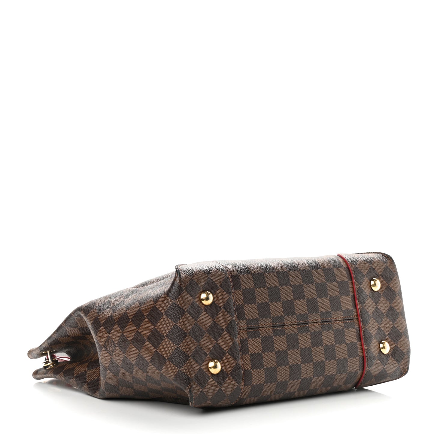 Damier Ebene Caissa Hobo Cherry