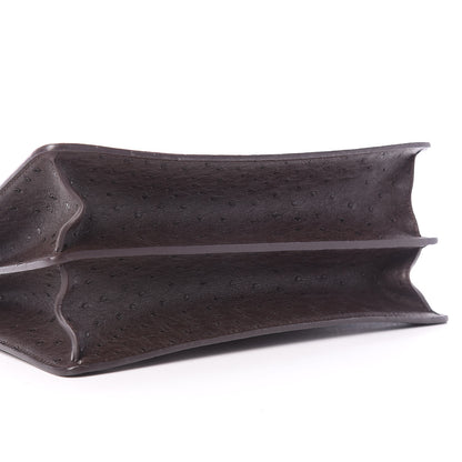 Louis Vuitton Ostrich Deesse MM Marron 3 of 8