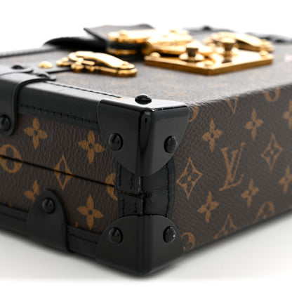 Louis Vuitton Monogram Petite Malle Black 9 of 11