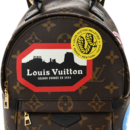 Louis Vuitton Monogram World Tour Palm Springs Backpack Mini 8 of 10