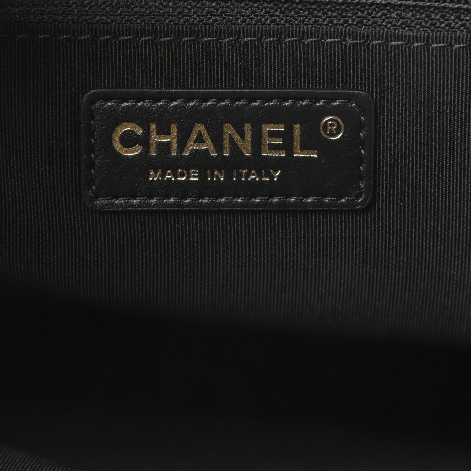 Chanel Aged Calfskin Medium Charm Shopping Bag Black 8 of 10