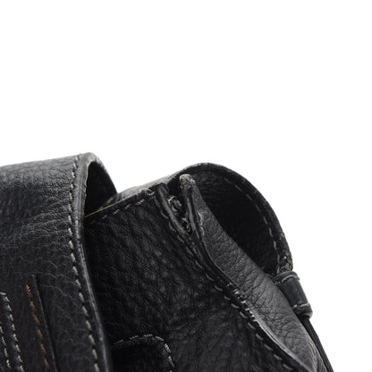 Chloe Calfskin Medium Marcie Round Crossbody Bag Black 10 of 10