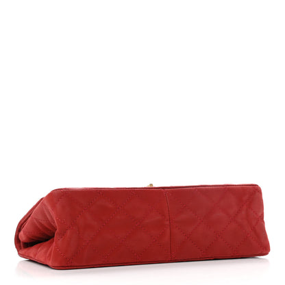 Chanel Iridescent Calfskin Quilted 2.55 Reissue 226 Flap Red 4 of 11