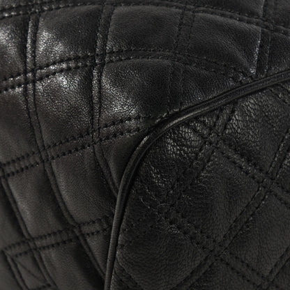 Marc Jacobs Lacquered Goatskin Quilted Westside Black 9 of 9