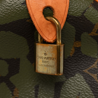 Louis Vuitton Monogram Graffiti Speedy 30 Kaki 9 of 16