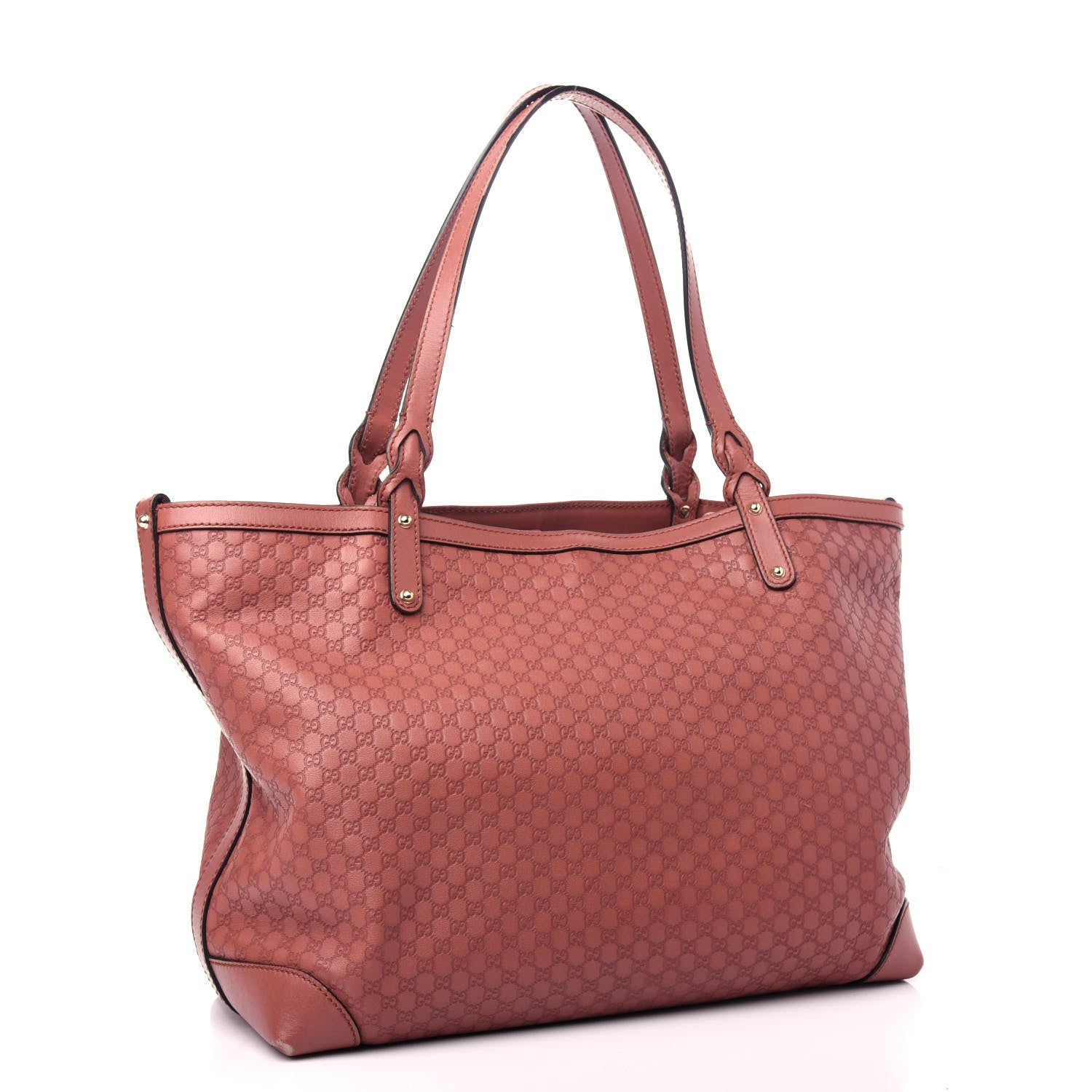 Gucci Microguccissima Medium Craft Tote Coral 4 of 11