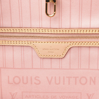 Louis Vuitton Damier Azur Tahitienne Neverfull MM 6 of 11