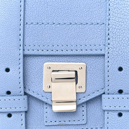 Proenza Schouler Lambskin Micro PS1 Satchel Paris Sky 9 of 14