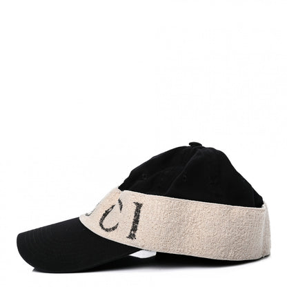 Gucci Gabardine Gucci Headband Baseball Hat 58 Black 4 of 9