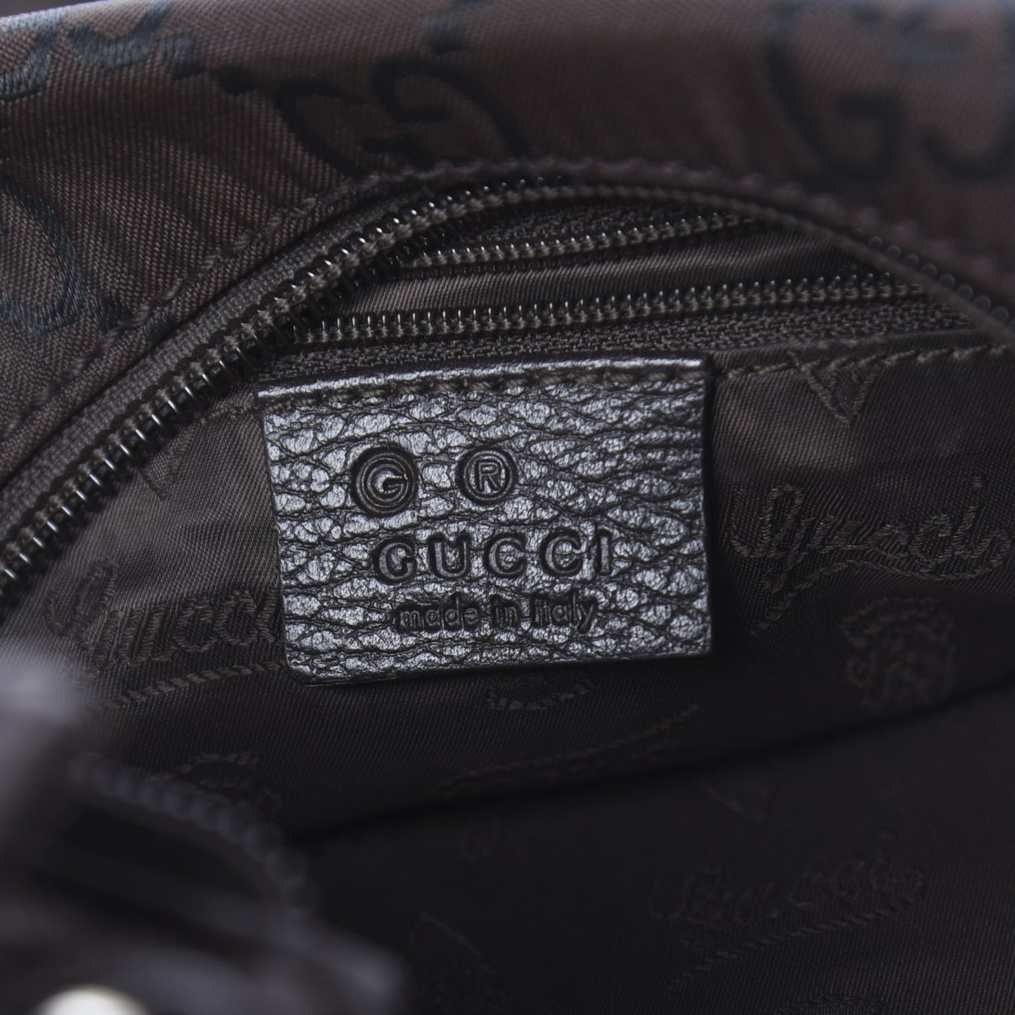 Canvas GG Reins Hobo Brown Black