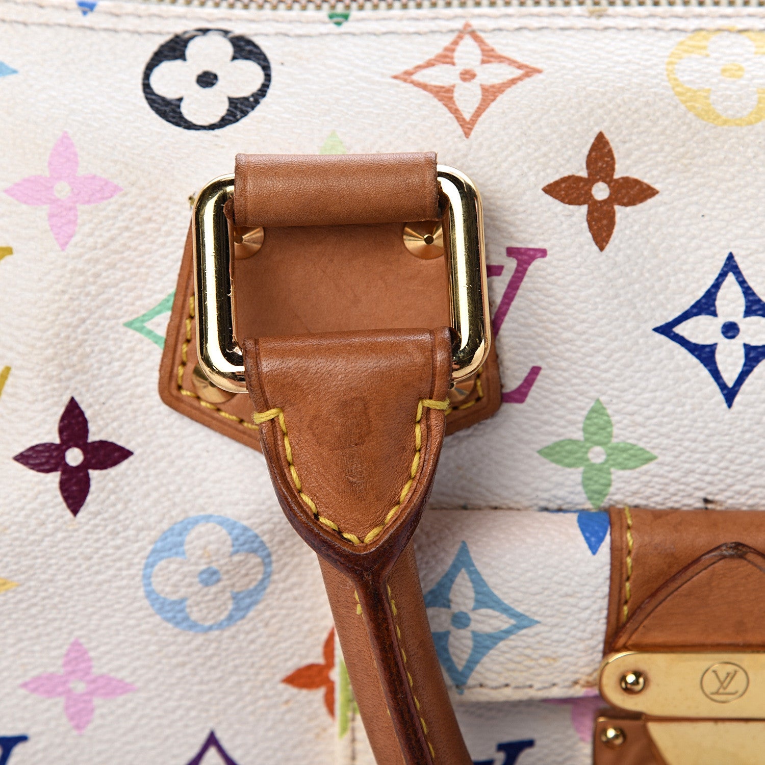 Louis Vuitton Monogram Multicolor Speedy 30 White 14 of 17