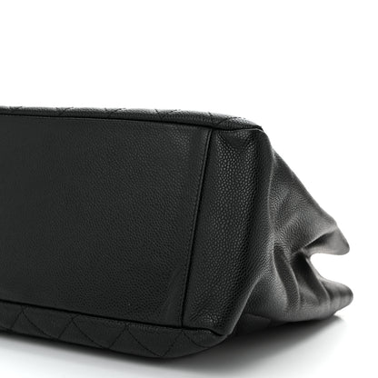 Chanel Caviar Quilted Grand Shopping Tote GST Black 10 of 11