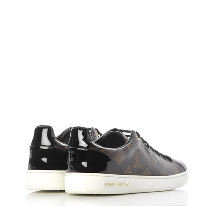 Louis Vuitton Patent Monogram Frontrow Sneakers 37.5 4 of 9
