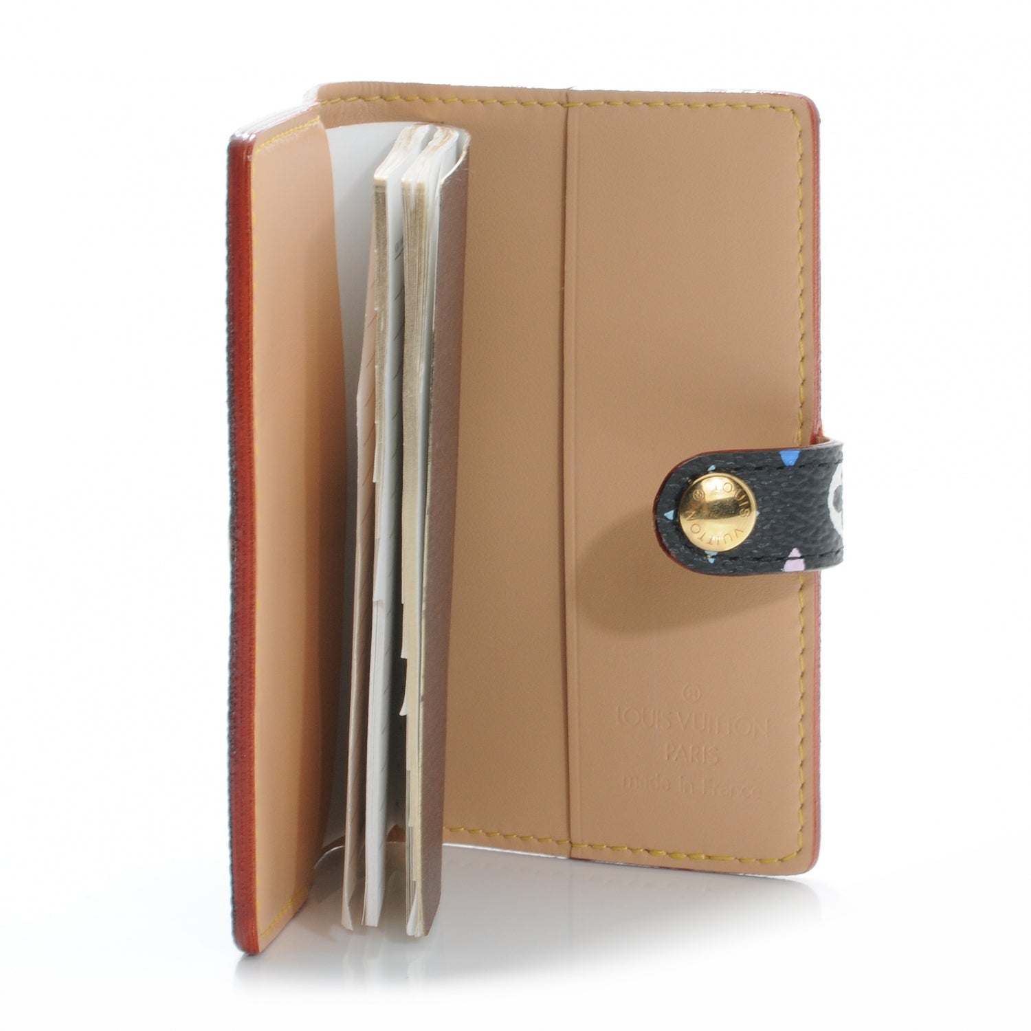 Louis Vuitton Monogram Multicolor Carnet de Bal Mini Agenda Cover Black 7 of 7