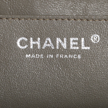 Chanel Caviar Maxi Single Flap Grey 7 of 10