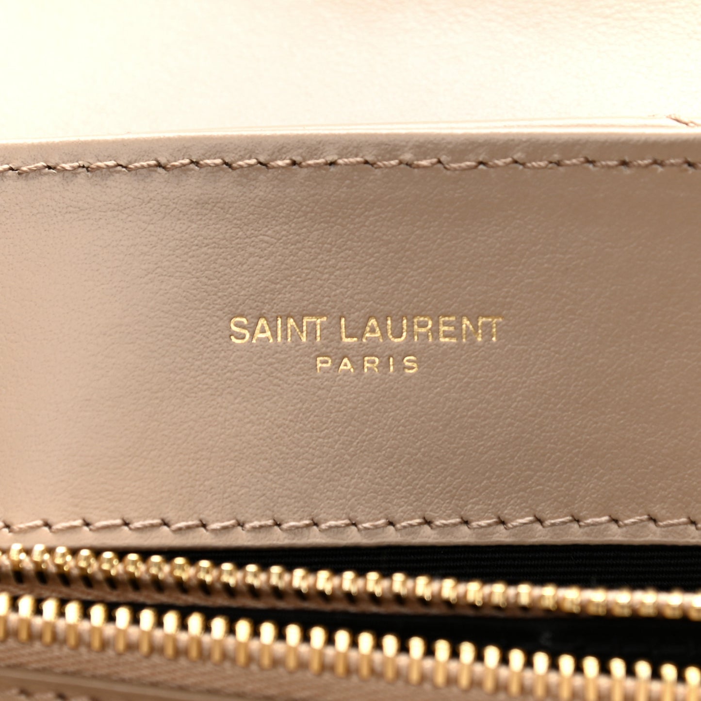 Calfskin Y Quilted Monogram Small Loulou Chain Satchel Dark Beige