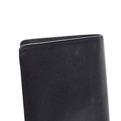 Chanel Grained Calfskin CC Button Yen Wallet Black 9 of 10