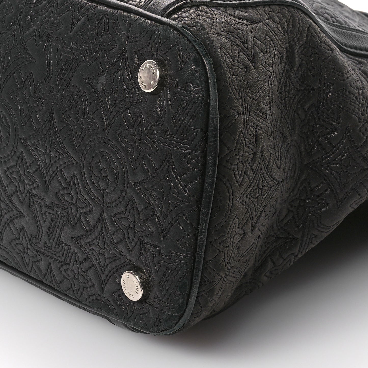 Monogram Lambskin Antheia IXIA PM Black