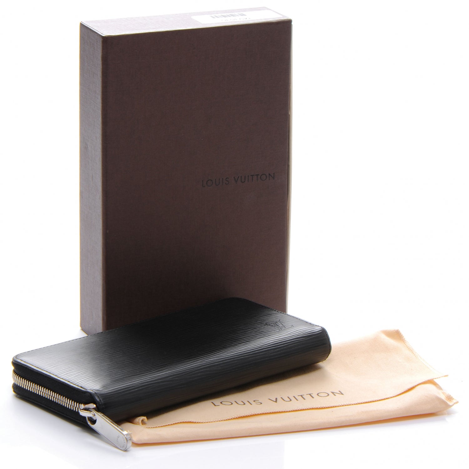 Louis Vuitton Epi Zippy Wallet Black 4 of 7
