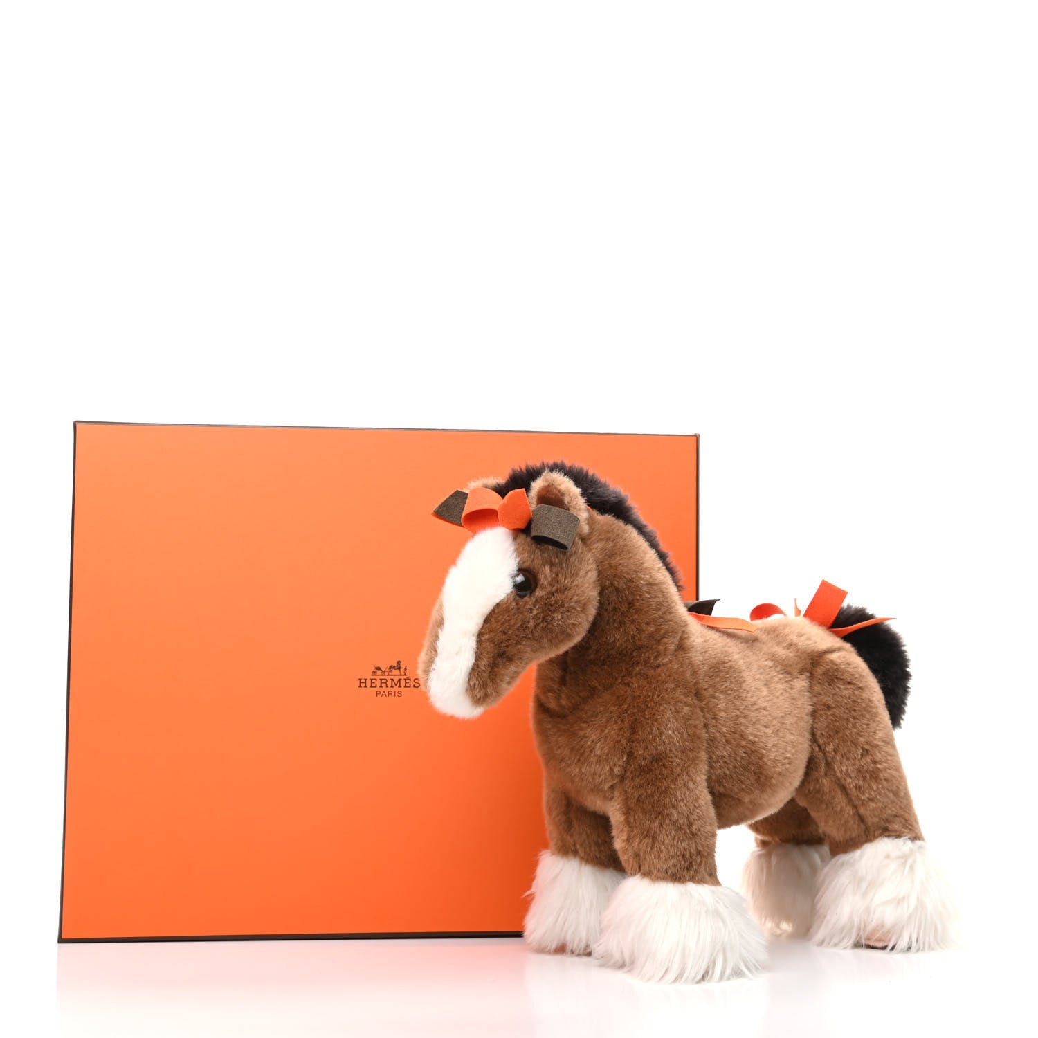 Hermes Fabric Small Hermy The Horse Plush Toy 7 of 7