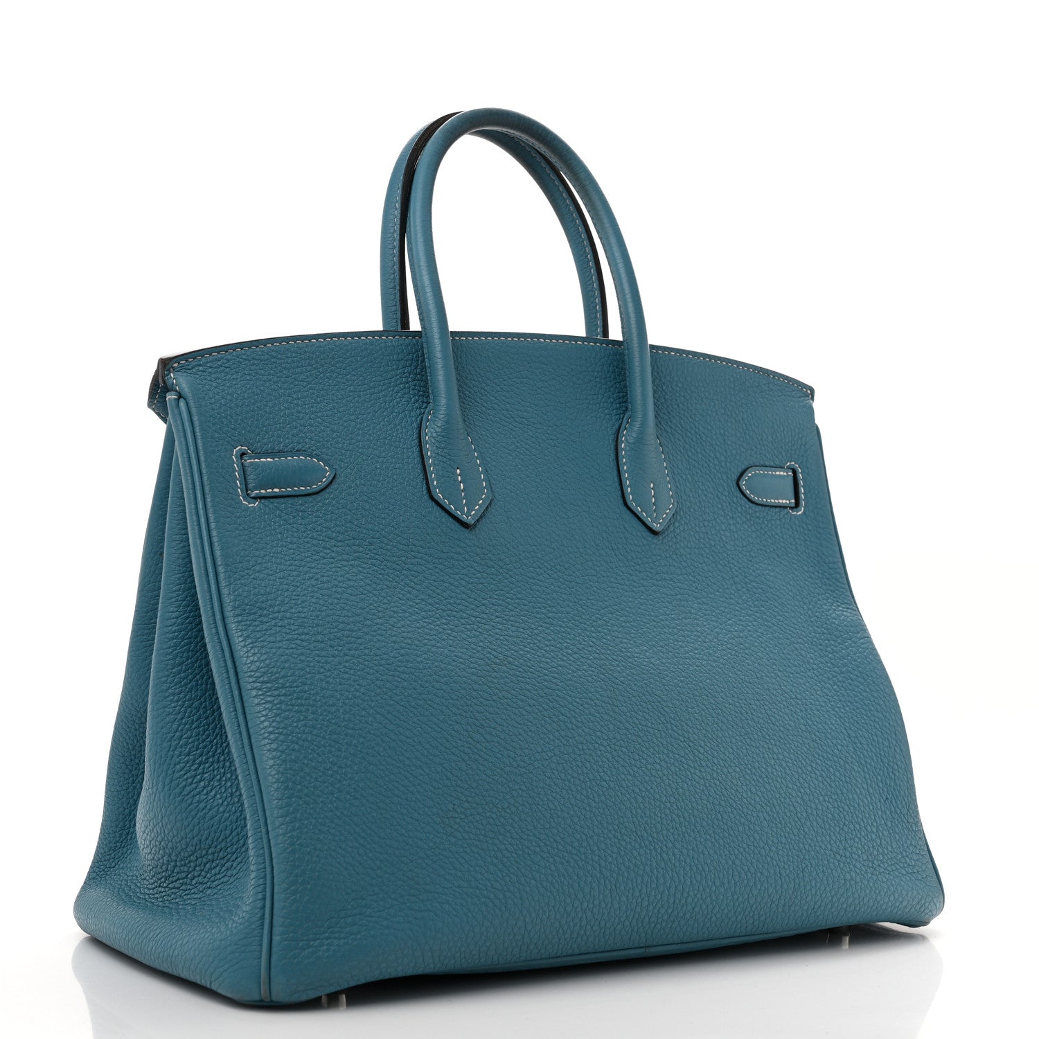 Hermes Togo Birkin 35 Blue Jean 3 of 16