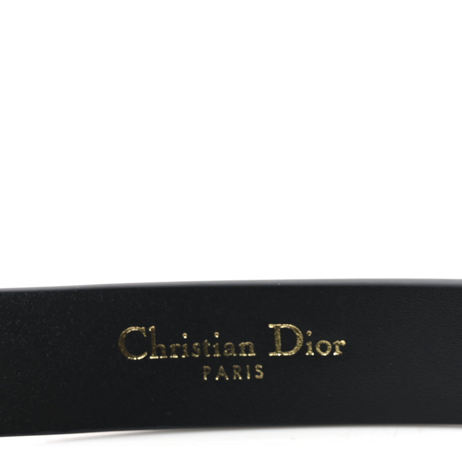Christian Dior Calfskin Metamorphose Belt 90 34 Black 4 of 6