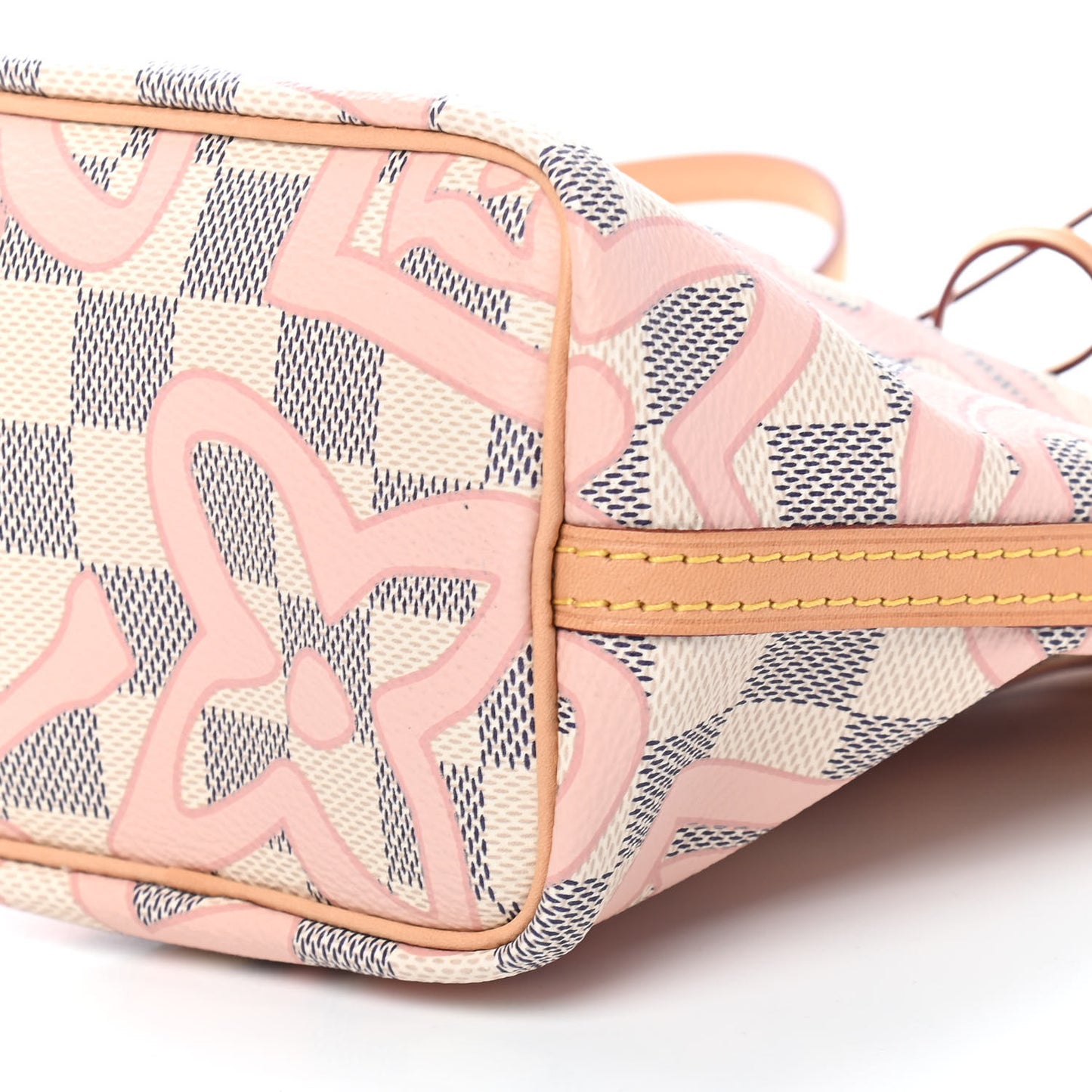 Damier Azur Tahitienne Nano Noe Rose Ballerine